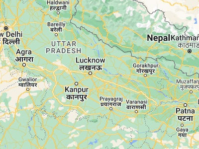 Map showing location of Zaidpur (26.82964, 81.32978)