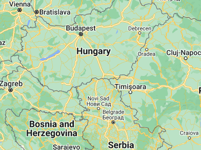 Map showing location of Zákányszék (46.27453, 19.88975)