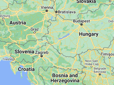 Map showing location of Zalakomár (46.53796, 17.18094)