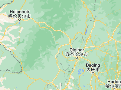 Map showing location of Zalantun (48, 122.71667)