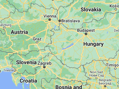 Map showing location of Zalaszentgrót (46.94474, 17.07925)