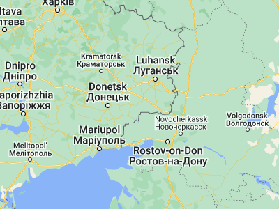 Map showing location of Zalesnoye (48.03104, 38.80934)