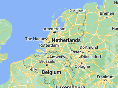 Map showing location of Zaltbommel (51.81, 5.24444)