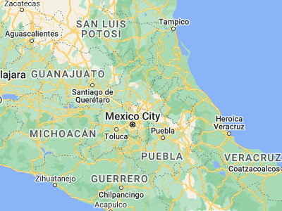 Map showing location of Zapotlán de Juárez (19.97593, -98.86401)