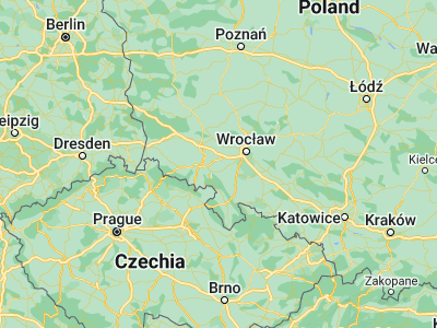 Map showing location of Żarów (50.94116, 16.49466)