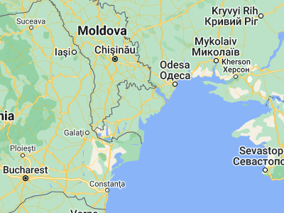 Map showing location of Zarya (45.9908, 29.69672)