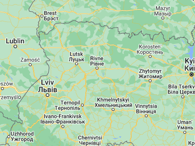 Map showing location of Zdolbitsa (50.49607, 26.24111)