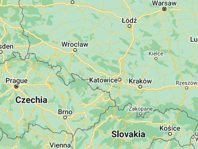 Map showing location of Zdzieszowice (50.42482, 18.12349)