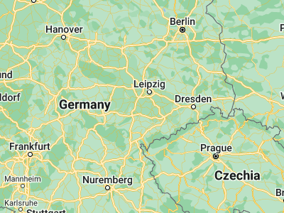 Map showing location of Zeitz (51.04962, 12.1369)