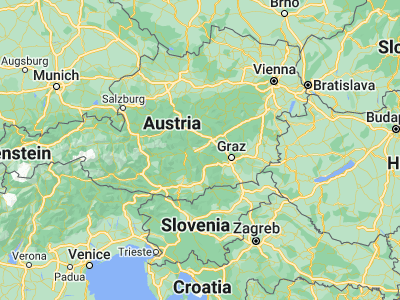 Map showing location of Zeltweg (47.18333, 14.75)