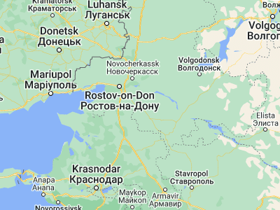 Map showing location of Zernograd (46.84518, 40.30834)