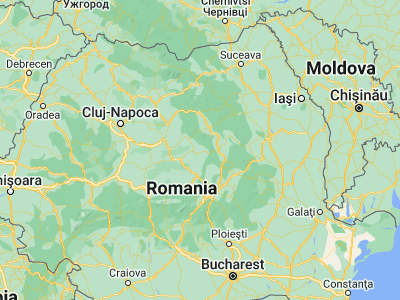 Map showing location of Zetea (46.38333, 25.36667)
