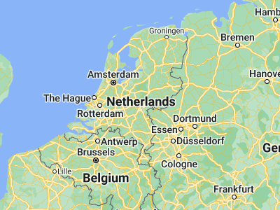 Map showing location of Zetten (51.92833, 5.71389)