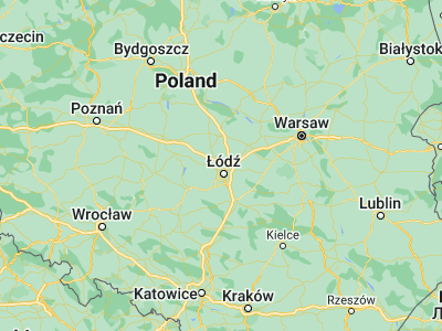 Map showing location of Zgierz (51.85561, 19.40623)