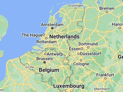 Map showing location of Zijtaart (51.5925, 5.54167)