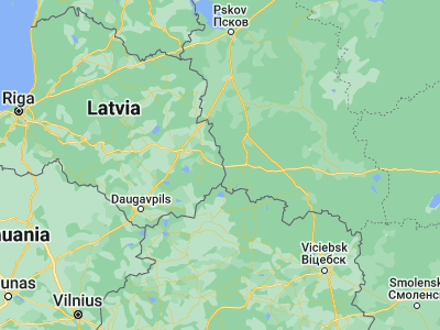 Map showing location of Zilupe (56.38616, 28.12165)