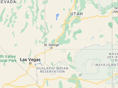 Map showing location of Zion National Park (37.29824, -113.02644)