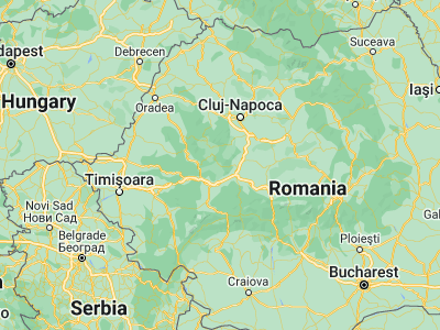 Map showing location of Zlatna (46.10633, 23.23162)
