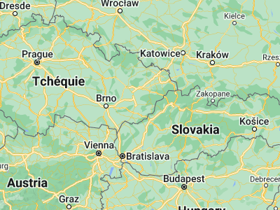 Map showing location of Zlín (49.22665, 17.66633)