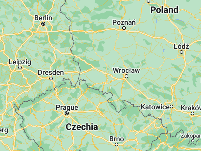 Map showing location of Złotoryja (51.12637, 15.91979)