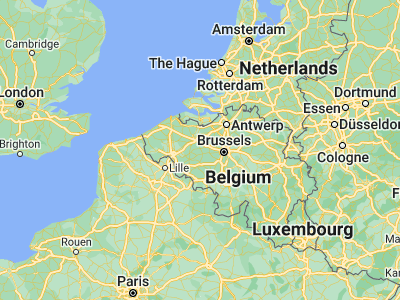 Map showing location of Zottegem (50.86956, 3.81052)