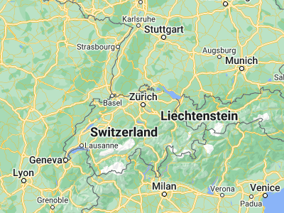 Map showing location of Zürich (Kreis 2) (47.33756, 8.5211)