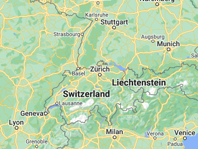 Map showing location of Zürich (Kreis 9) (47.38245, 8.47993)