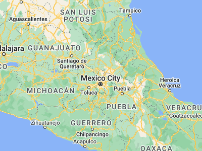 Map showing location of Zumpango de Ocampo (19.79778, -99.10167)