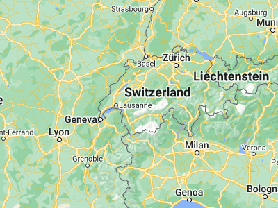 Map showing location of Zweisimmen (46.55452, 7.37385)