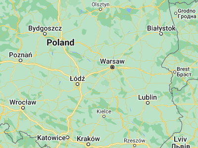 Map showing location of Żyrardów (52.0488, 20.44599)